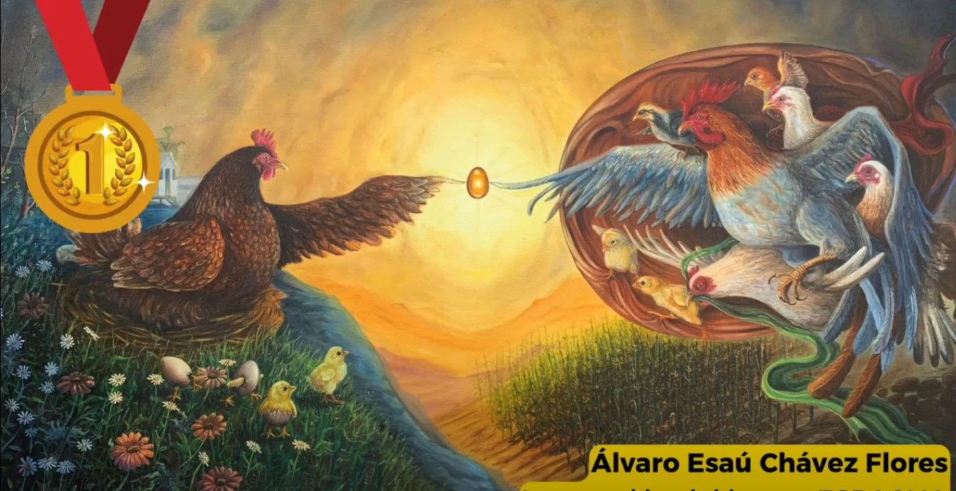 La creación del huevo espacial - Álvaro Esaú Chávez Flores